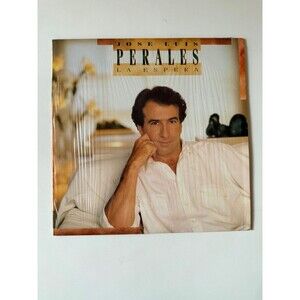 Jose Luis Perales La Espera LP Columbia 462880 Shrink Original Inner VG+ Import